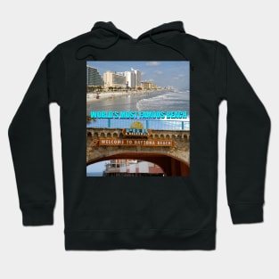 Daytona Beach Florida poster /post card Hoodie